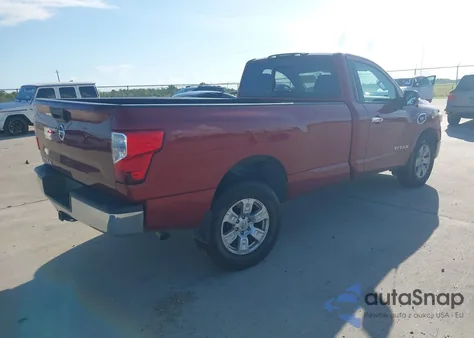 2017 Nissan Titan Sv from USA, damaged, VIN 1N6AA1R79HN574051